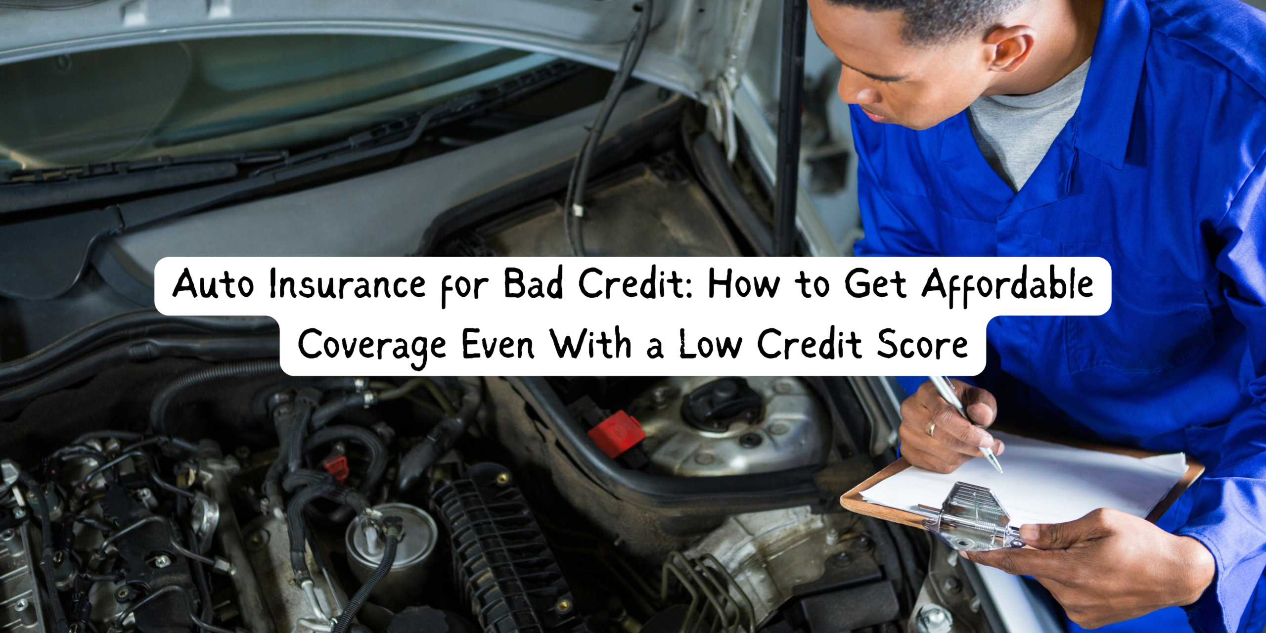 Auto Insurance for Bad Credit: How to Get Affordable Coverage Even With a Low Credit Score