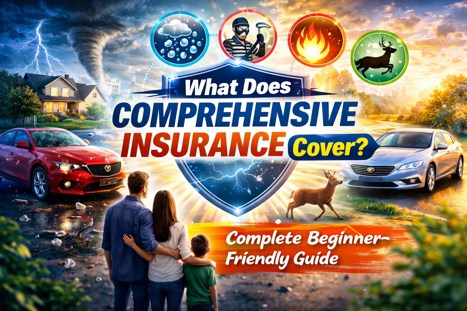 What Does Comprehensive Insurance Cover? (Complete Beginner-Friendly Guide)
